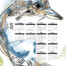 2025 Calendar Kookaburra single line A3 print by Jess King Artist