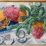 Banksia and Breakfast Tea still life oil painting by Jess King Artist