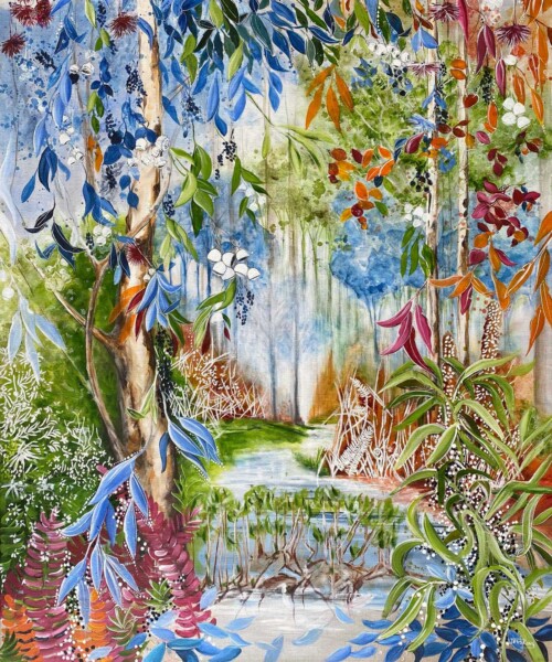 In the Distance Australian landscape art print by Jess King Artist