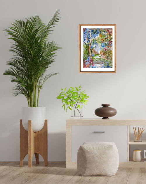 In the Distance Australian landscape art print by Jess King Artist