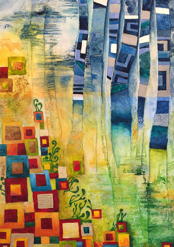 Abstract art prints Jess King Artist