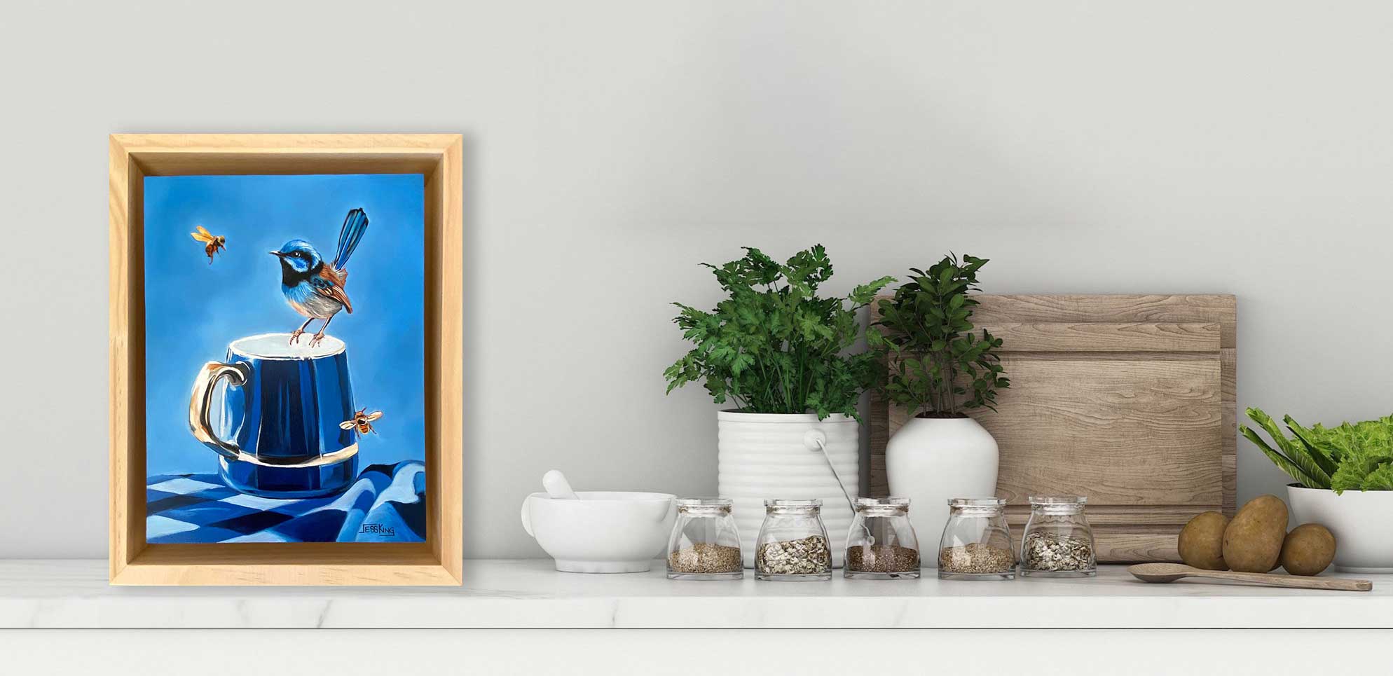 Affordabel original art under $500 by Jess King Artist