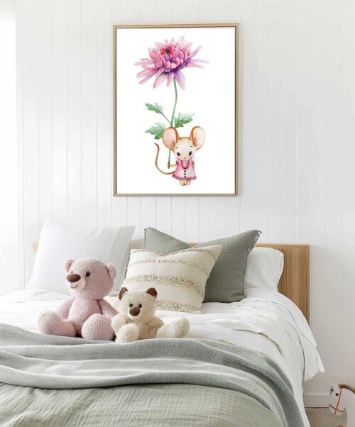 Mouse-Girl-Chrysanthemum-Jess-King-Artist